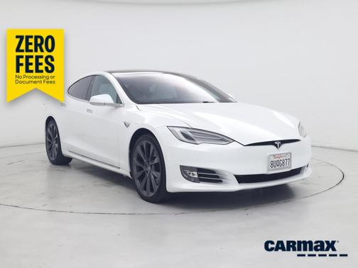 White 2021 Tesla Model S Long Range Plus