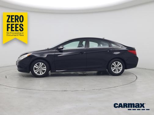 Black 2014 Hyundai SONATA GLS