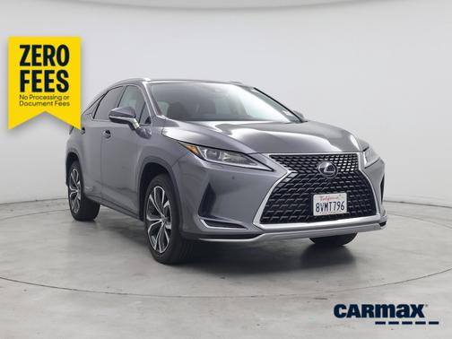 Gray 2021 Lexus RX 450h