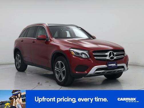 Red 2018 Mercedes-Benz GLC 300