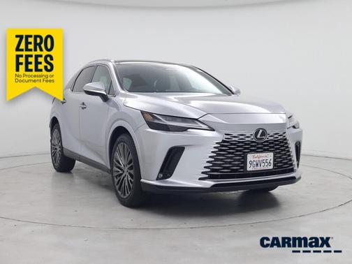 Silver 2023 Lexus RX 350h Luxury