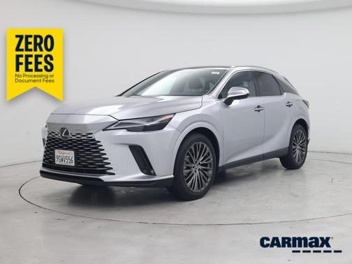 Silver 2023 Lexus RX 350h Luxury