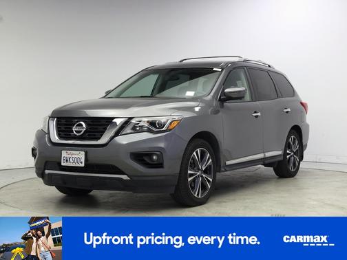 Gray 2020 Nissan Pathfinder Platinum