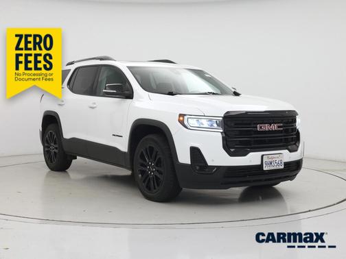 White 2023 GMC Acadia SLT