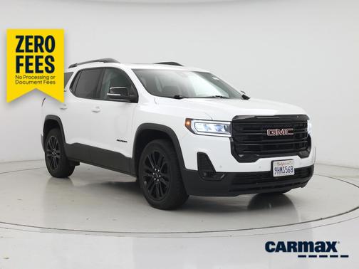 White 2023 GMC Acadia SLT