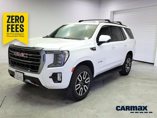White 2021 GMC Yukon AT4