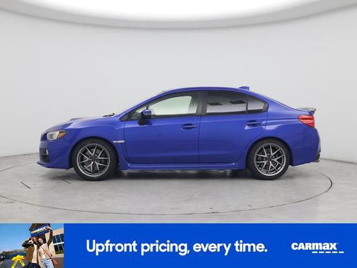 Blue 2017 Subaru WRX STI Limited