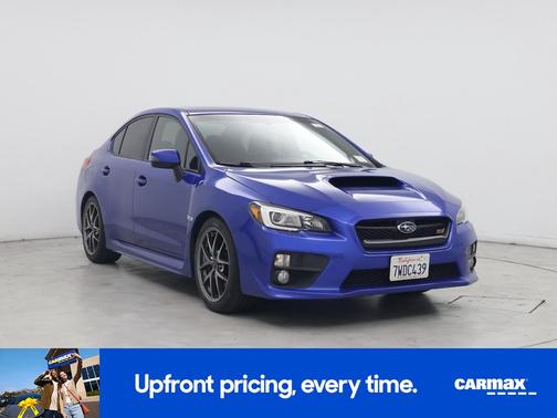 Blue 2017 Subaru WRX STI Limited