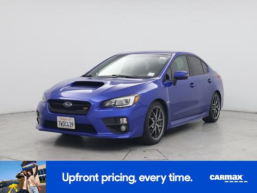 Blue 2017 Subaru WRX STI Limited