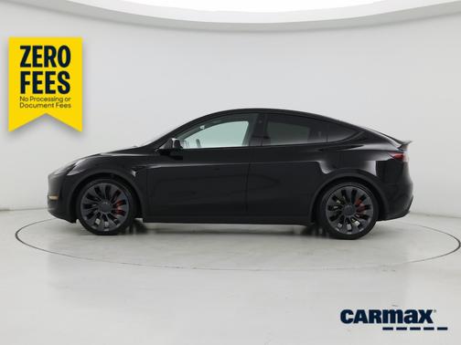 Black 2024 Tesla Model Y Performance