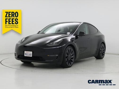 Black 2024 Tesla Model Y Performance
