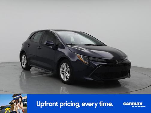 Blue 2021 Toyota Corolla Hatchback SE