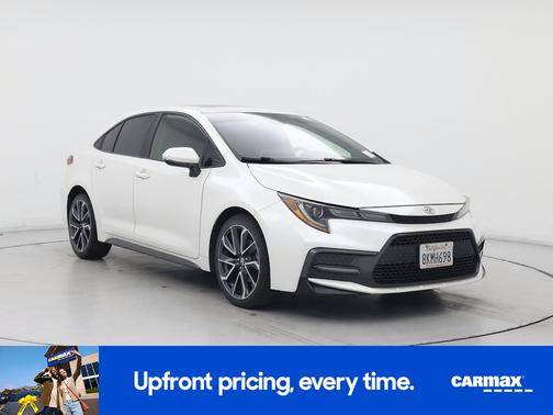 White 2020 Toyota Corolla XSE