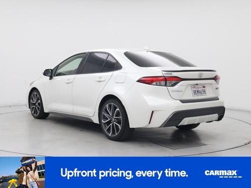 White 2020 Toyota Corolla XSE