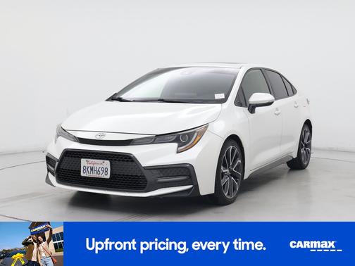 White 2020 Toyota Corolla XSE