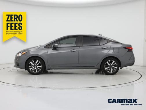 Gray 2022 Nissan Versa SV