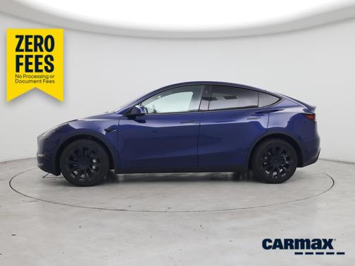 Blue 2023 Tesla Model Y Long Range