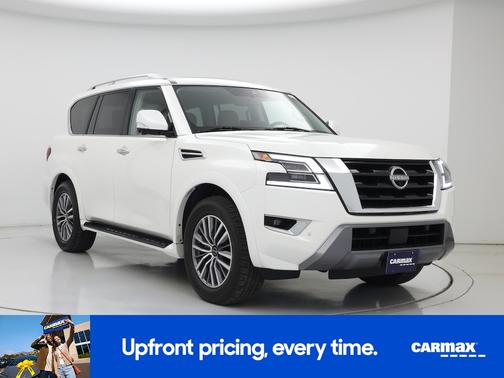 White 2024 Nissan Armada SL