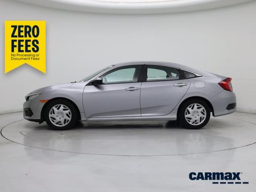 Gray 2018 Honda Civic LX