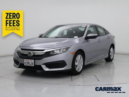 Gray 2018 Honda Civic LX