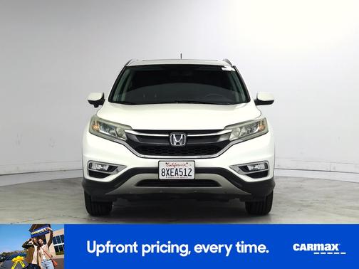 White 2015 Honda CR-V EX-L