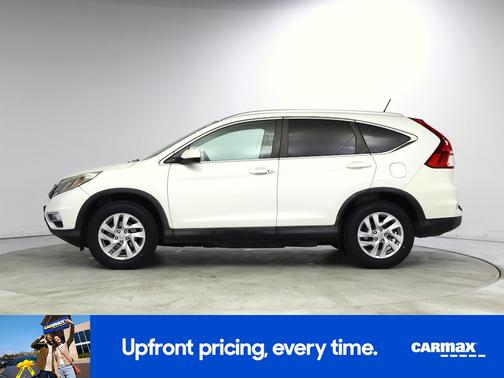 White 2015 Honda CR-V EX-L