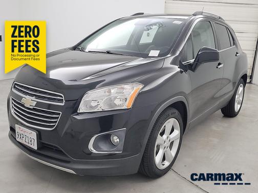 Black 2015 Chevrolet Trax LTZ