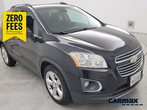 Black 2015 Chevrolet Trax LTZ