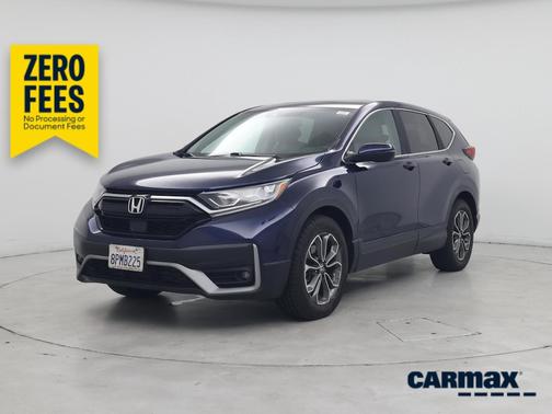 Blue 2020 Honda CR-V EX-L