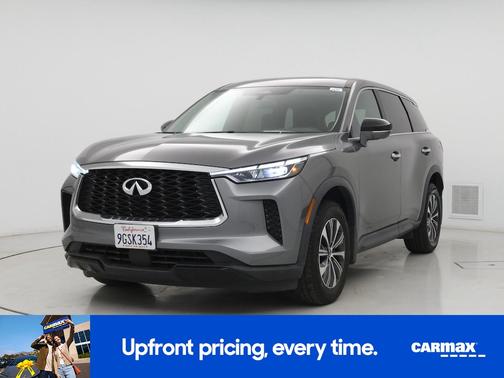 Gray 2023 INFINITI QX60 Pure