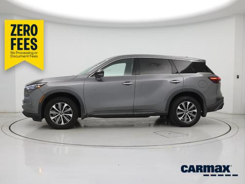 Gray 2023 INFINITI QX60 Pure