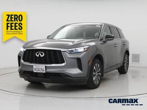 Gray 2023 INFINITI QX60 Pure