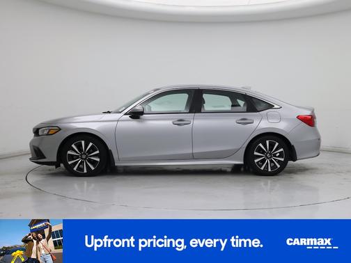 Silver 2023 Honda Civic EX