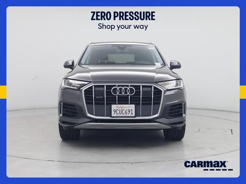 Gray 2022 Audi Q7 Premium Plus
