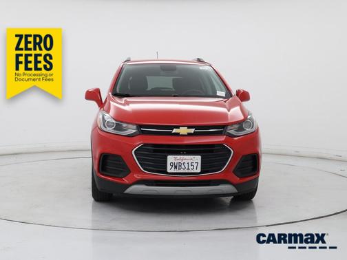 Red 2020 Chevrolet Trax LT