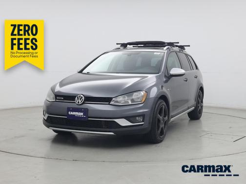 Gray 2017 Volkswagen Golf Alltrack SEL