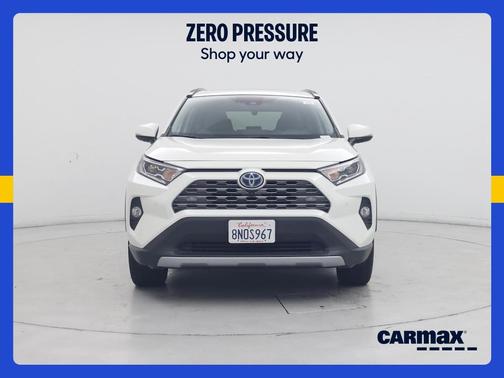 White 2020 Toyota RAV4 Hybrid Limited