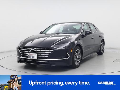 Black 2023 Hyundai SONATA Hybrid SEL