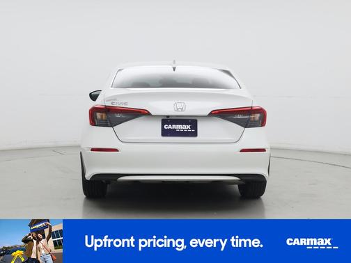 White 2023 Honda Civic EX