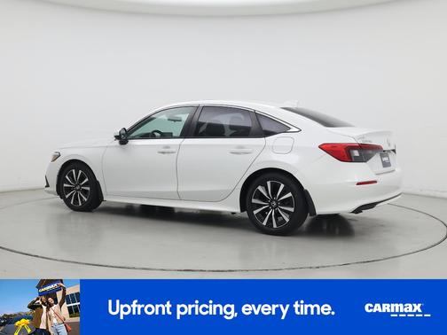 White 2023 Honda Civic EX