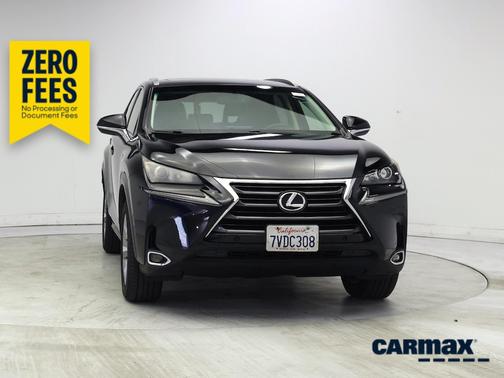 Black 2017 Lexus NX 200t