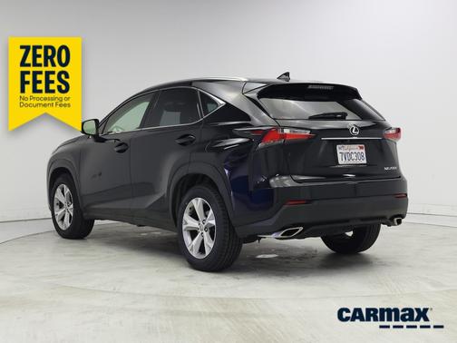 Black 2017 Lexus NX 200t