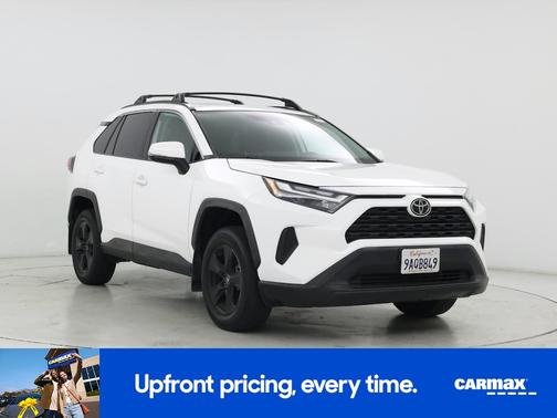 White 2022 Toyota RAV4 XLE