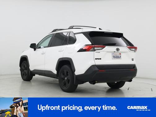 White 2022 Toyota RAV4 XLE