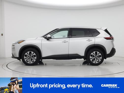 Silver 2021 Nissan Rogue SV