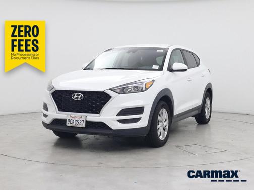 White 2020 Hyundai TUCSON SE