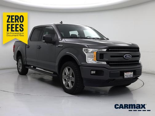 Gray 2018 Ford F-150 XLT