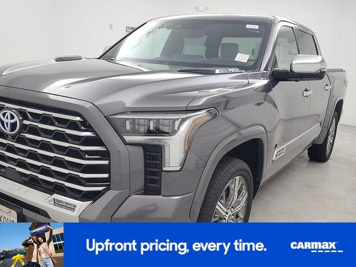 Gray 2023 Toyota Tundra Hybrid Capstone