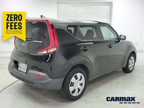 Black 2021 Kia Soul LX