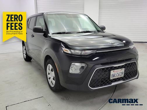 Black 2021 Kia Soul LX